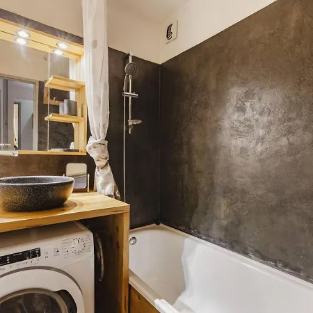 Chamois - Cosy 3pax Centre Vue Parking Gare Routiere דירה שאמוני